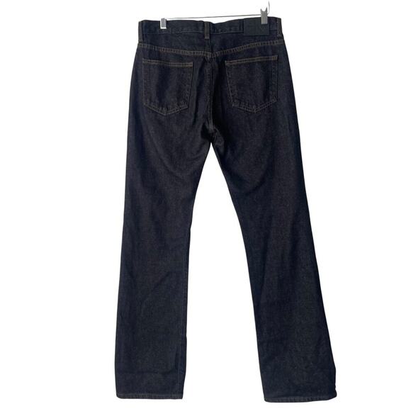 Vintage Calvin Klein Women’s Bootcut Jeans in Black Dark Wash Size 7 - Picture 2 of 7